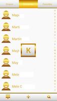 THEME SIMPLE GOLD FOR EXDIALER screenshot 1