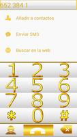 THEME SIMPLE GOLD FOR EXDIALER screenshot 3