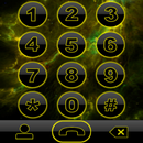 THEME SPACE 2 YELLOW EXDIALER APK