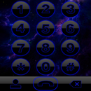 THEME SPACE 2 BLUE EXDIALER APK