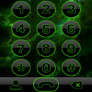 THEME SPACE 2 GREEN EXDIALER APK