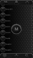 THEME DARKSPACE BLACK EXDIALER screenshot 1