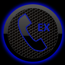 THEME DARK SPACE BLUE EXDIALER APK