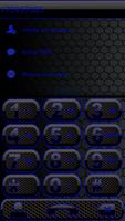 THEME DARK SPACE BLUE EXDIALER screenshot 3