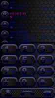 THEME DARK SPACE BLUE EXDIALER poster
