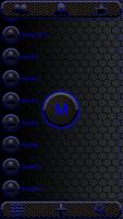 THEME DARK SPACE BLUE EXDIALER screenshot 1