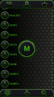 THEME DARK SPACE GREN EXDIALER screenshot 1