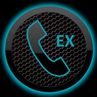 THEME DARK SPACE HOLO EXDIALER icon