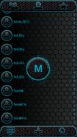 THEME DARK SPACE HOLO EXDIALER screenshot 1