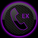 THEME DARKSPACE PURLE EXDIALER APK