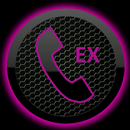 THEME DARK SPACE PINK EXDIALER APK