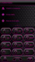 THEME DARK SPACE PINK EXDIALER screenshot 3