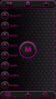 THEME DARK SPACE PINK EXDIALER screenshot 1