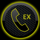 THEME DARKSPACE YELOW EXDIALER APK