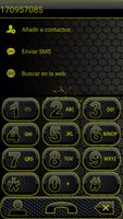 THEME DARKSPACE YELOW EXDIALER screenshot 3
