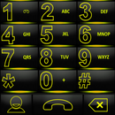 THEME EXDIALER SPECTRA YELLOW  APK