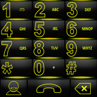 THEME EXDIALER SPECTRA YELLOW  icon