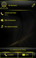 THEME EXDIALER SPECTRA YELLOW  screenshot 3