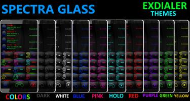 THEME EXDIALER SPECTRA BLUE GL screenshot 1