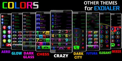 THEME EXDIALER SPECTRA COLORS  screenshot 1