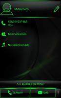 THEME EXDIALER SPECTRA GREEN G screenshot 3