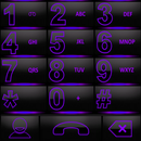THEME EXDIALER SPECTRA PURPLE  APK