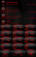 THEME EXDIALER SPECTRA RED GLA poster