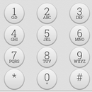 ExDialer Theme White Graphite APK