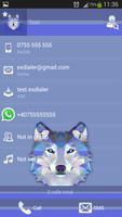 Wolf Theme Dialer capture d'écran 3