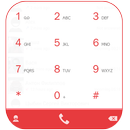 ExDialer Airy Red Theme APK