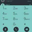 Dialer theme Droid L Invert APK