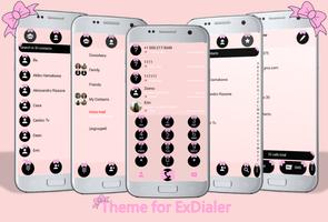 Dialer Theme Ribbon PinkPastel Affiche