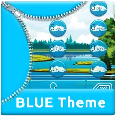 Blue Dialer Theme APK download