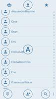 Dialer Theme Circle White Blue 截图 1