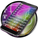 Dialer Theme GlassElectricNeon APK