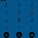Dialer theme Flat Blue APK