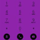Dialer theme Flat Pink APK