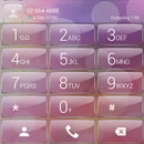 Dialer theme Pink Bubbles APK