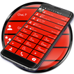 Dialer theme Cards Red