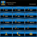 Theme for ExDialer Blue Gold APK