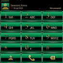 Theme for ExDialer Green Gold APK