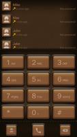 ExDialer Leather Theme постер