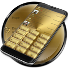 Dialer Theme Solid Gold drupe icono