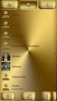 Dialer Theme Solid Gold drupe capture d'écran 2