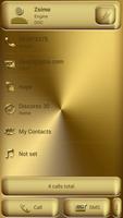 Dialer Theme Solid Gold drupe 스크린샷 3