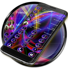 Dialer Theme Neon Abstract आइकन