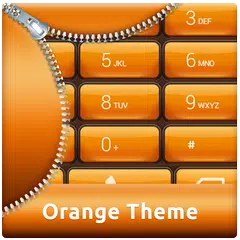 Baixar Orange Dialer Theme APK