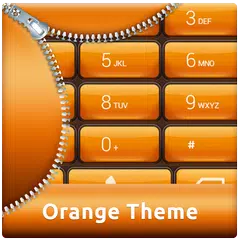 Orange Dialer-Thema