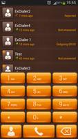 Orange Dialer Theme poster