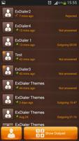 Orange Dialer Theme screenshot 1